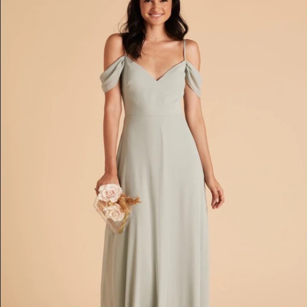 Buddy Grey Devin Convertible Bridesmaid Dress Sage